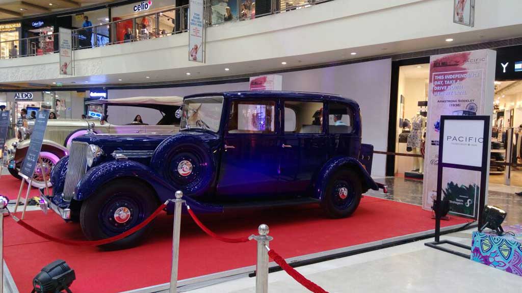 Pacific Mall ( Vintage Show on the occassion of Independence Day )